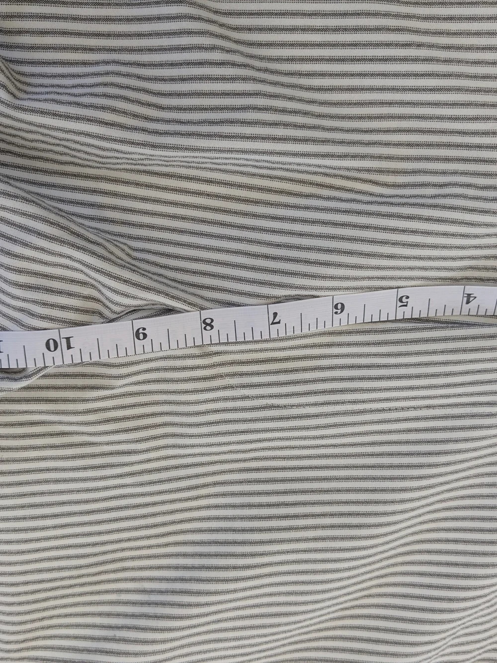 Banana Republic Tailored Men's Striped Cream & Black Dress Pants